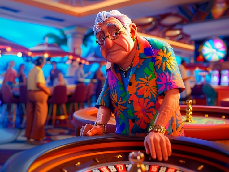 Red Tiger live blackjack table with professional dealer and multiple betting positions